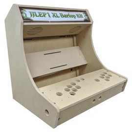 LVL23 2 Player Bartop Arcade Cabinet Kit for 19" to 23" Screens (HAPP or SANWA) (Sanwa (Sanwa joys, 24mm & 30mm buttons))
