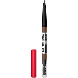 Conoce Tattoo Brow Lift tono Dark Brown De Maybelline New YorkEl delineador de cejas en barra para estilizarla y rellenarla, que no se transfiere ni se corre