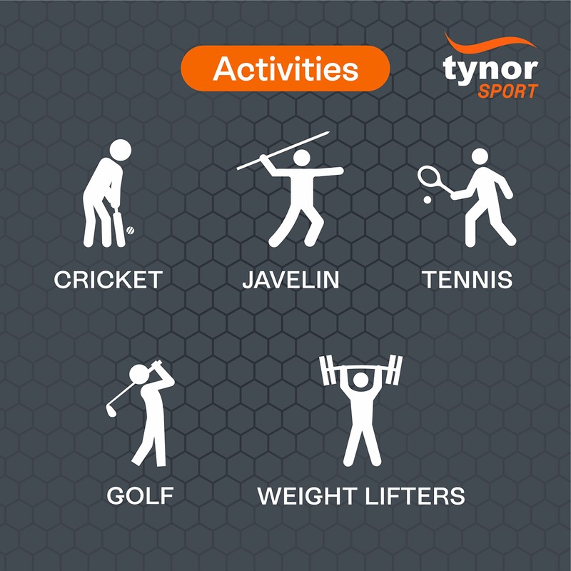 TYNOR Elbow Brace Compression Support for Women & Men -