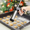 Stainless Steel Cookie Press, Kitchen Baking Set with 13 Discs