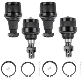 SUPBERC 4Pcs Upper & Lower Ball Joint Set Replacement for 1994-1999 Dodge Ram 2500/3500 F-250 F-350 KR8607T 9920BJPACK KR80026