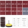 3 Inch 200 Pcs Sanding Discs Pad Kit for Drill