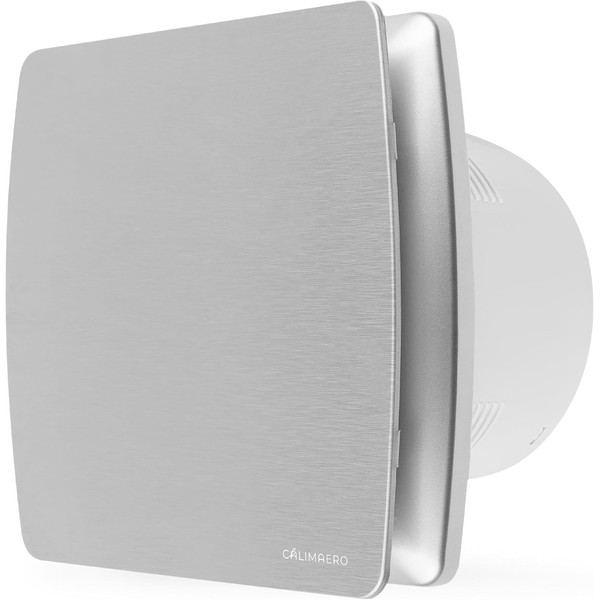 calimaero® BREEZE Badlüfter 150mm Mit Nachlauf Und Rückstauklappe, Badlüfter Mit