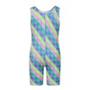 Maillot de gimnasia para niños con pantalones cortos, diseño de