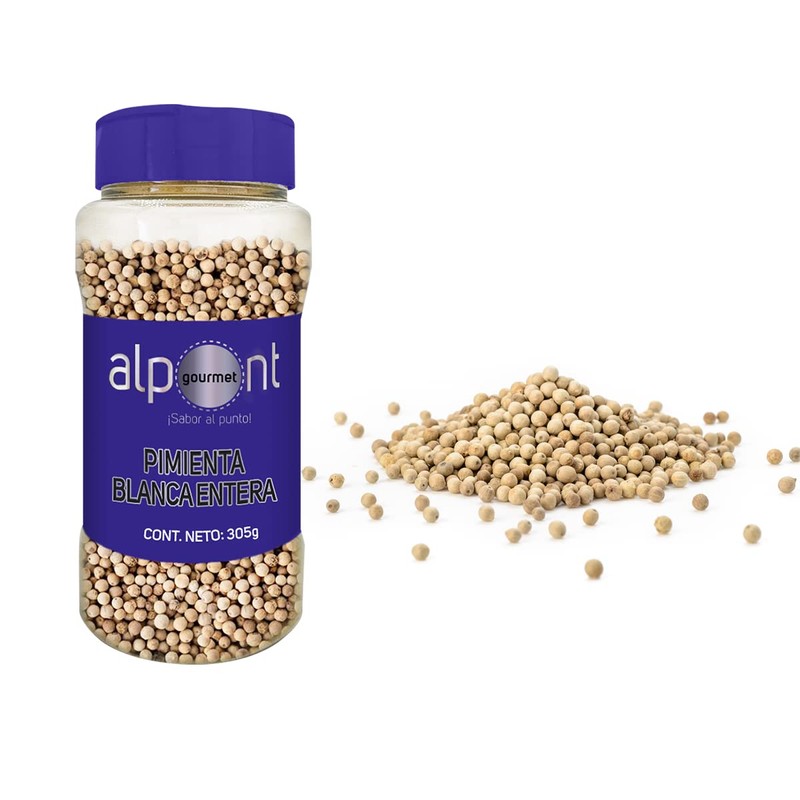 Alpont Pimienta blanca entera, 305 g