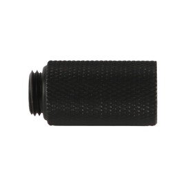 Tiardey 4Pcs G1/4 Water Cooling Extension Adapter 30mm Brass Male to Female Extender Fitting for PC Water Cooling System(Black)