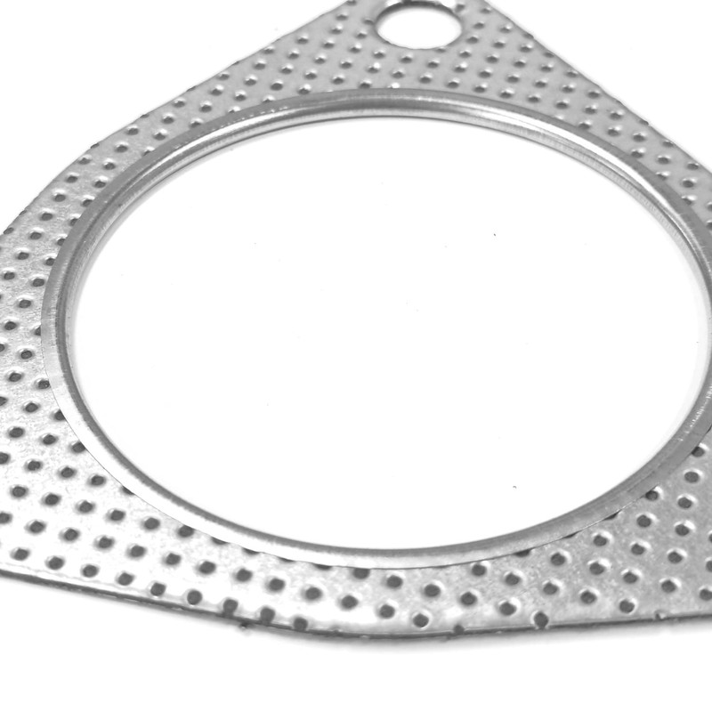 Muffler Gasket, 1 Piece, Triangular φ3.0 inches (76 mm), Pitch