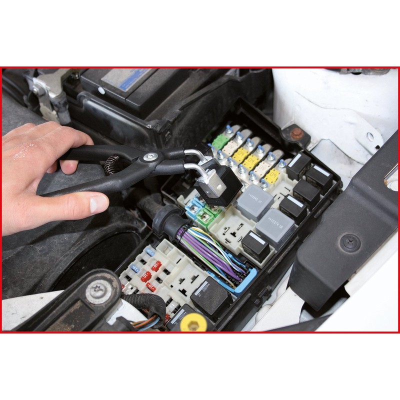 KS Tools 115.1308 Relay pliers-angled