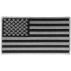 Ivamis US Flag Patch Black and Gray 4 Inch- 4x2.2