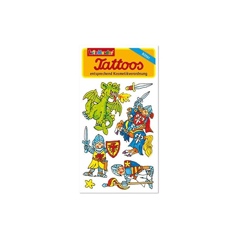 Lutz Mauder Lutz Mauder44645 Knight 4 Tattoo, Multi-Color, One Size