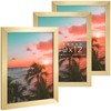 AUEAR, 9x12 Picture Frames Set of 3, with Mat for