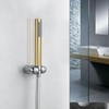 G1/2 Round HandHeld Shower Head Copper Shower Sprayer for Bathroom