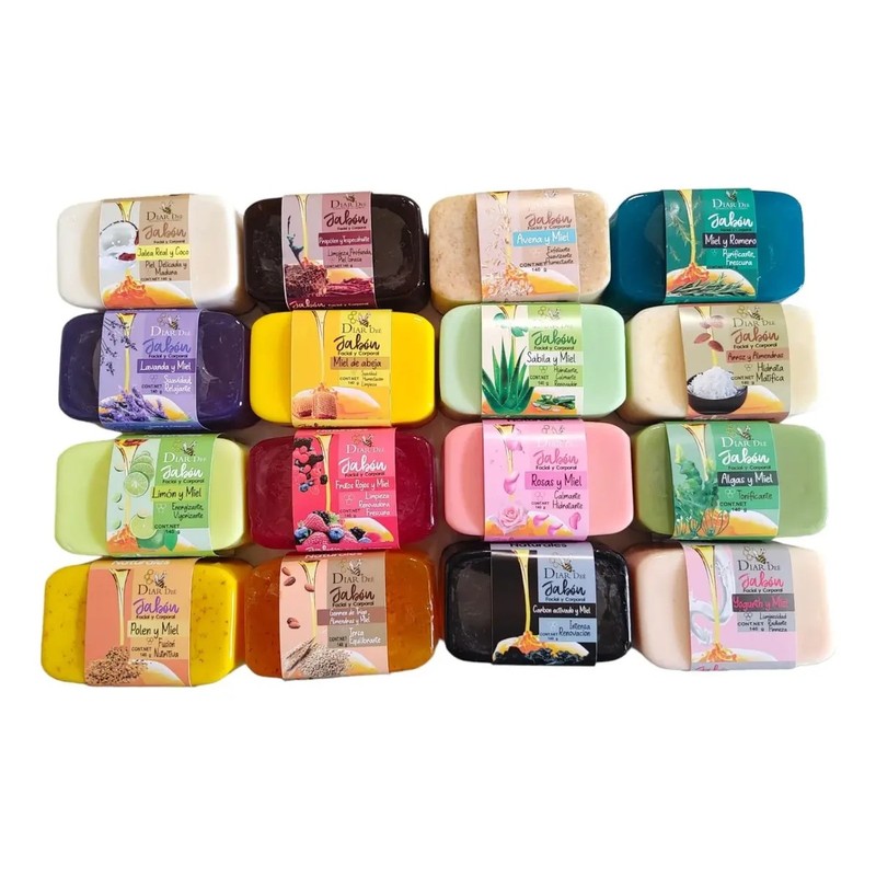 Jabón De Baño Barra Tocador Facial Y Corporal 140 G