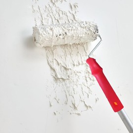 VONNST Putty Roller Wall Brush, Drywall Compound Roller Home Decorating Tool Texture Pattern Roller Brush for Smooth Plastering Construction Tool