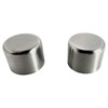 EVOGES Satin Steel Spare Universal Dimmer Knob, Pack of 2