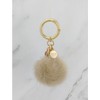 Lala 마이아 밍크털 키링참장식-베이지(MAIAKR010) Maia Mink Fur Keyring Charm -