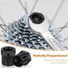 poeland 2 Bicycle Cassette Tool for Removing Cassettes & Sprockets,