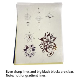 IOOIOO Portable Printer, Wireless Inkless Bluetooth Thermal Printer for Tattoo Stencil Transfer Paper, for 8.5 x 11 Letter, A4 Rolled & Folded Thermal Paper (White, Without Carrying Case)