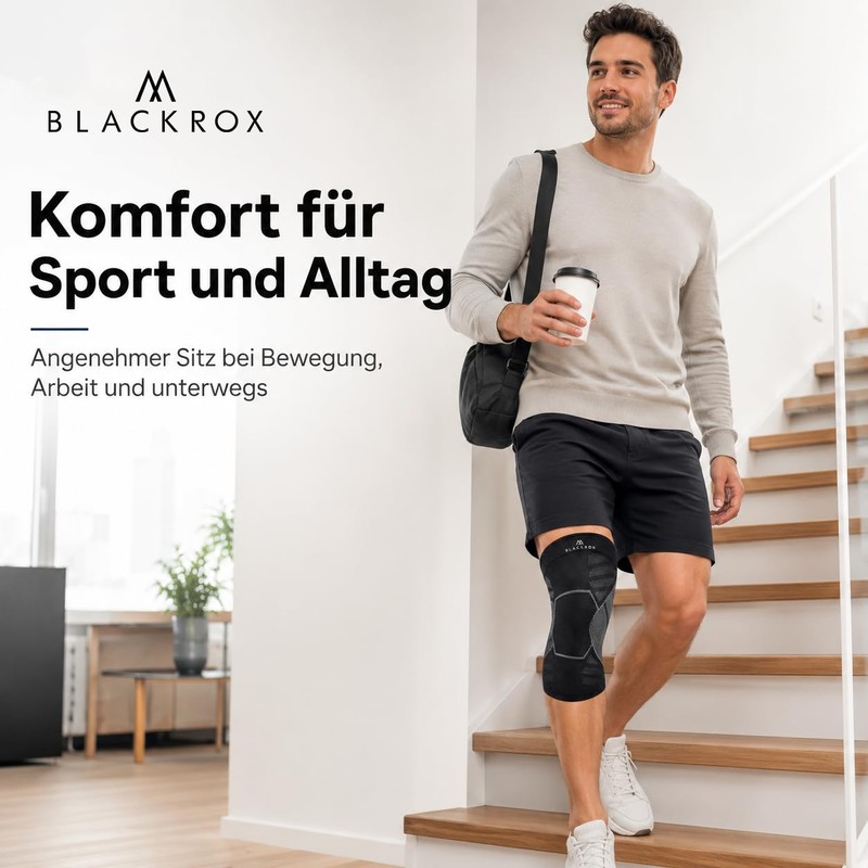 BLACKROX Knee Support V3 Knee Support Comparison Winner Sport Men