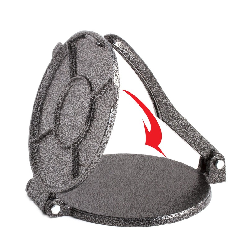 8 Inch Cast Iron Tortilla Press - Tortilladora Flour Tortilla