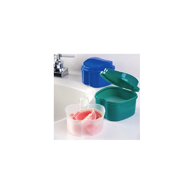 ORAfix Complete Care Premium Denture Bath, Colors May Vary