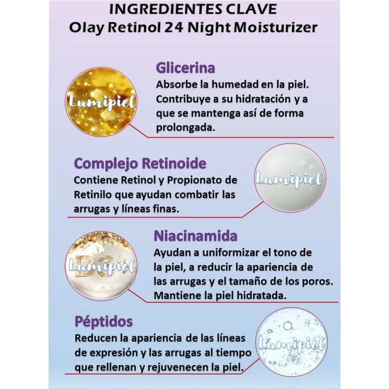 Olay Hyaluronic Hidratante Fps 30 + Mini Hidratante Retinol Todo
