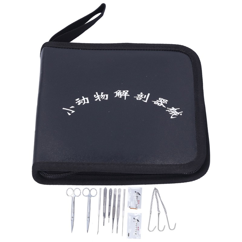 Animal Dissection Kit Biology Laboratory Anatomy Set Device for Poultry