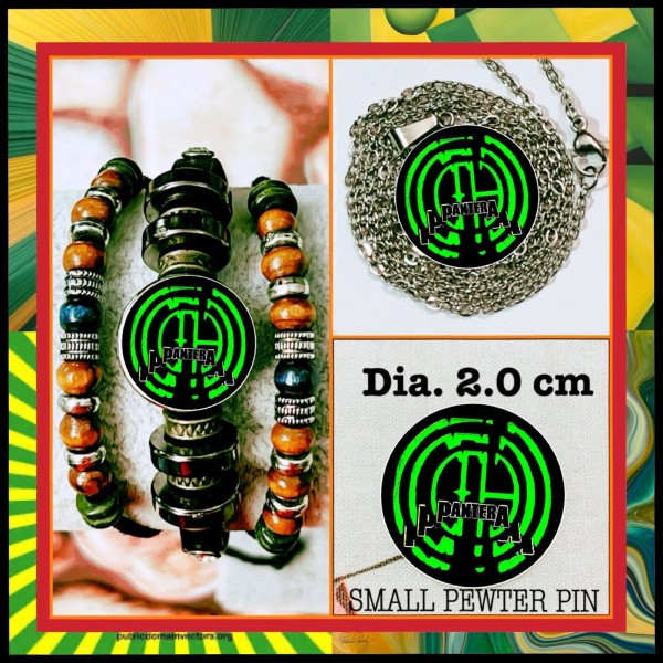 PANTERA COWBOYS FROM HELL SET OF THREE BRACELETNECKL