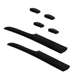 OOWLIT Replacement Temple Sleeve/Nose Pad Kit for Oakley Fast Jacket OO9097/Fast Jacket XL OO9156 Sunglasses - Black