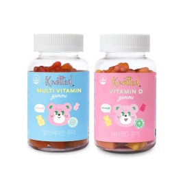 Noted 꾸미 혼합 2종 1세트 멀티비타민+비타민D 총2병 Kkumi Mixed 2 Types 1 Set Multivitamin + Vitamin D Total 2 Bottles