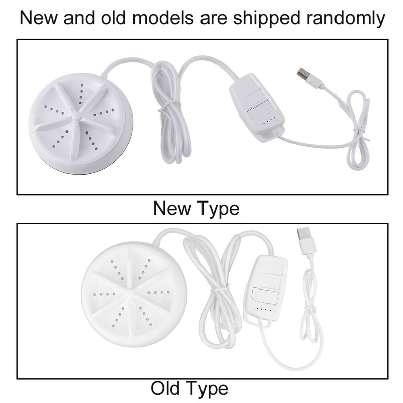 Washing Machine Portable Ultrasonic Washer Laundry Supplies for Travel Business