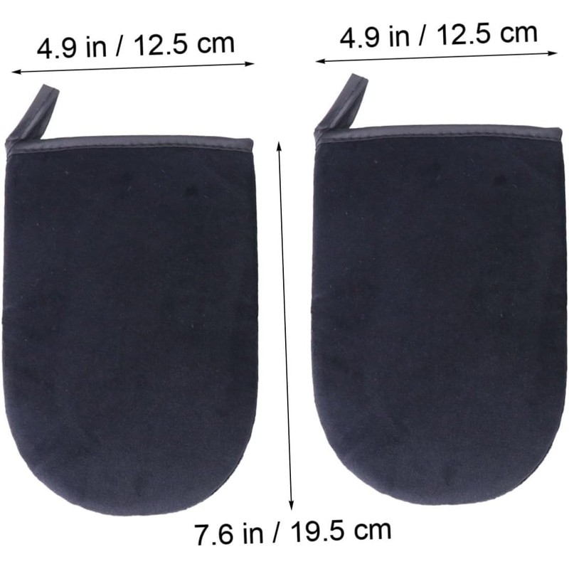 CANIGHT 2piezas Guantes Aplicadores Para Auto De Mitts Sol Para
