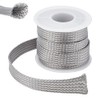 UNICRAFTALE - Funda de cable trenzado extensible de acero inoxidable