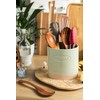 YHOSSEUN Kitchen Utensil Holder, Ceramic Utensil Holder for Kitchen Counter