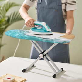 ASQVTIFE Starfish Shell Mini Ironing Board for Crafts Sewing Portable Ironing Boards Tabletop Iron Board Cover Replacement Stain Resistant Cover for Ironing Board