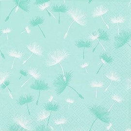 20 Napkins Flying Dandelion Spring Summer Table Decoration 33 x 33 cm