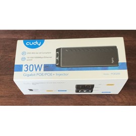 Cudy POE200 30W Gigabit Poe Injector Adapter 10/100/1000Mbp