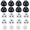 VEGCOO Set mit 16 selbstklebenden Lenkrollen, 360 Grad, Mini-Kugelrollen, selbstklebend,