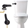 iFealClear Universal Brass Toilet Handle Replacement Kit, Front Mount Toilet