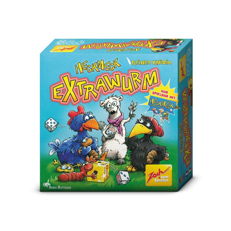 Zoch - Heckmeck am Bratwurmeck Cards and Dice Game, Colourful