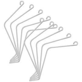 10-Piece Stainless Steel Beehive Spring Clip Connector Set