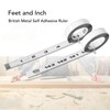 Self Adhesive Measuring Tape 4FT 48 Inch Workbench Ruler Left