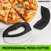 Urbanstrive Heavy Duty Stainless Steel Pizza Cutter with Cover, Super
