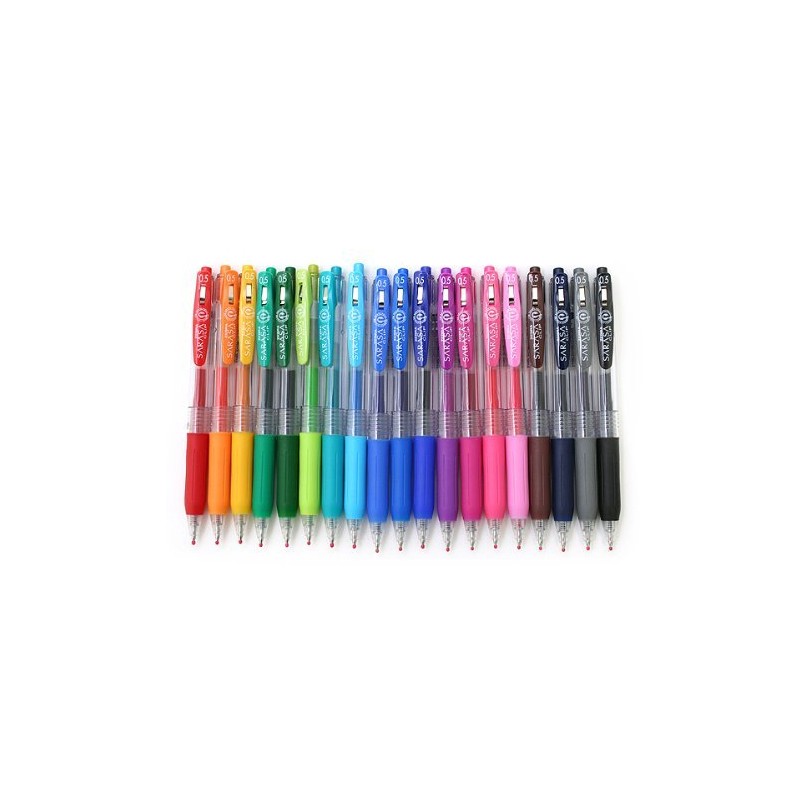 Zebra Sarasa Clip Pen 0.5 mm, Light Pink (JJ15-LP)