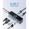 DOCKCASE Visual Smart USB C Hub (6-in-1) with HDMI Port