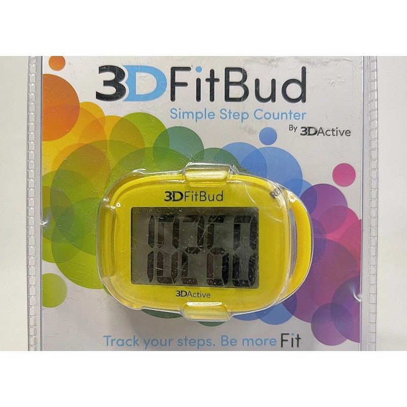 3DActive 3D FitBud - Simple Step Counter - Walking -