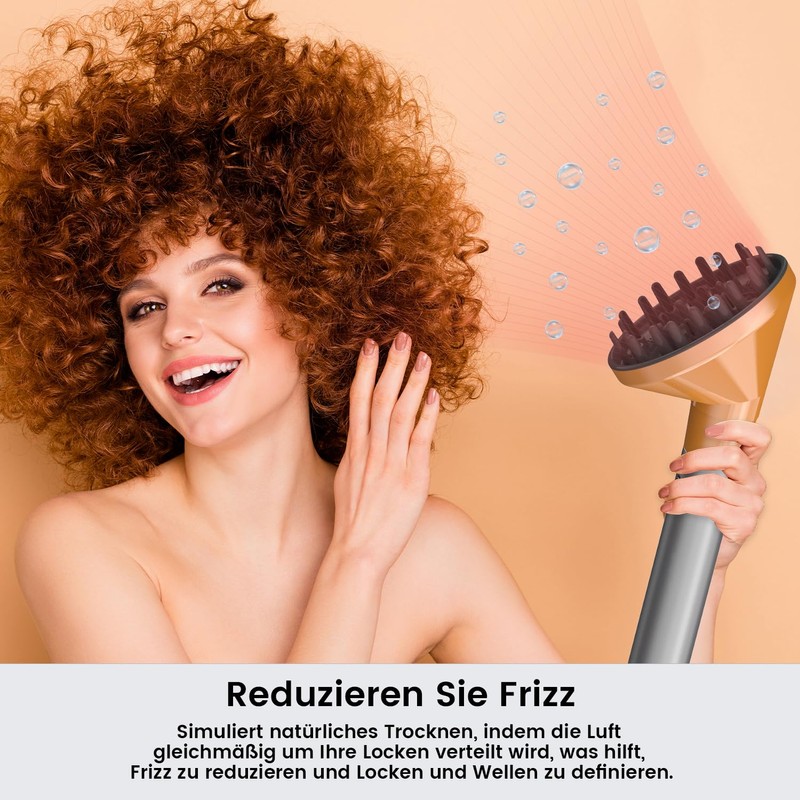 AIRUISH Upgraded Diffusor für Dyson Airwrap, Düse für alle Modelle