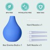 TopQuaFocus 224ml Enema Bulb Kit Douche Bulb for Men Women