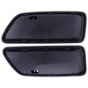MOTOKU Driver and Passenger Side Hood Vent Bezel for Jeep