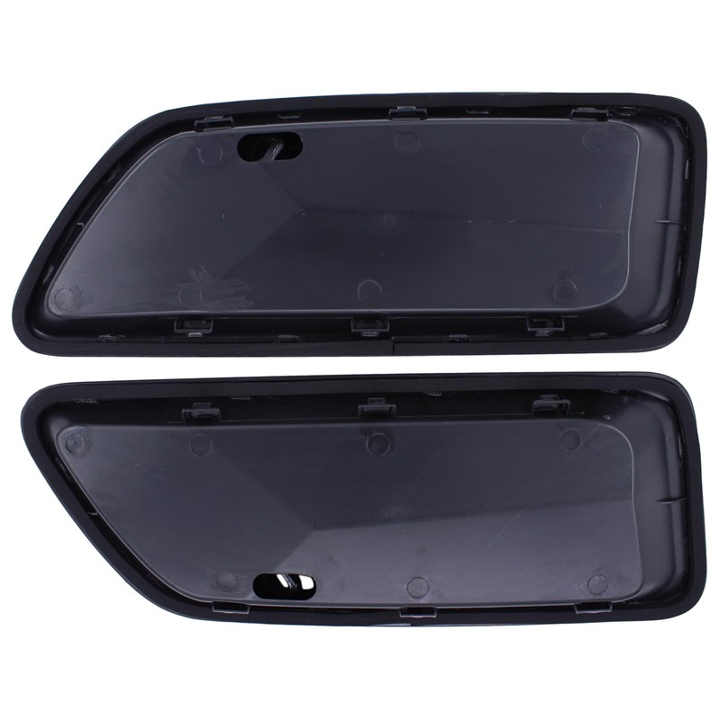 MOTOKU Driver and Passenger Side Hood Vent Bezel for Jeep